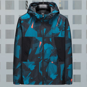 Discover the Ultimate in Style and Comfort with Our Loose Casual Camouflage Hooded Jacket