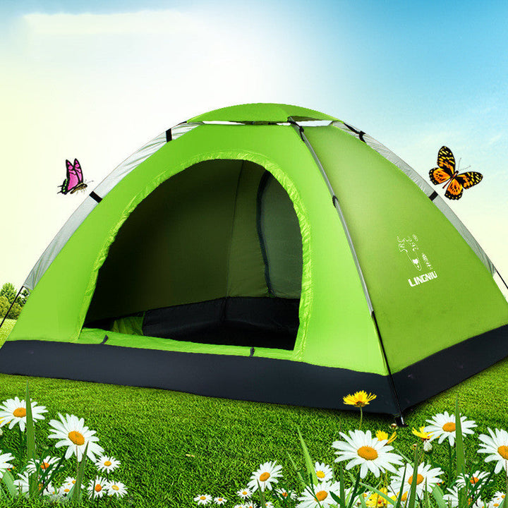 Embrace the Outdoors with the Single-Layer Outdoor Camping Beach Tent