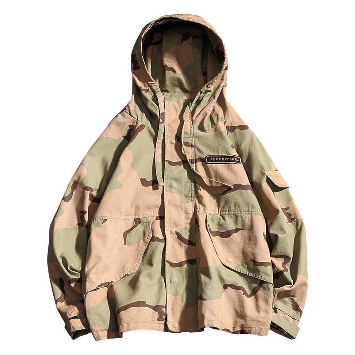 Camouflage Utility Jacket: The Perfect Blend of Style and Functionality