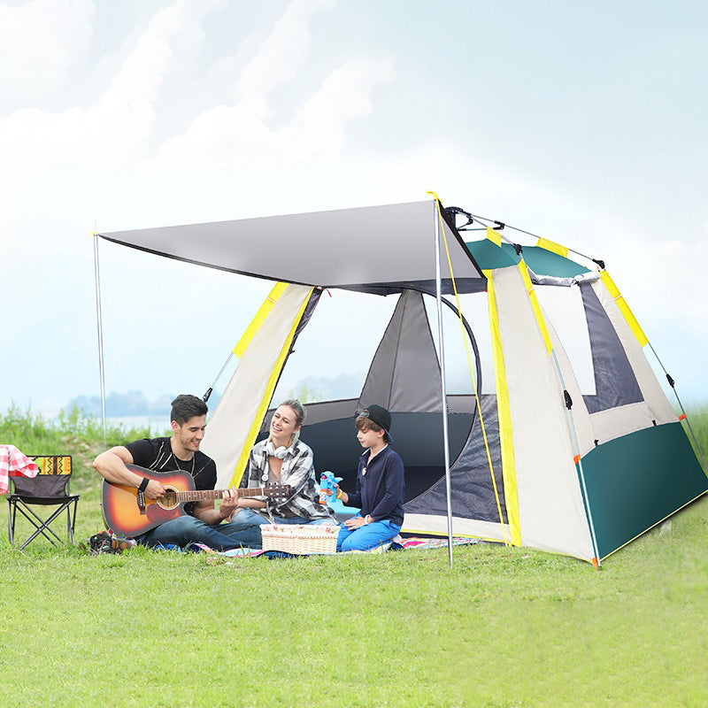 Discover the Ultimate Camping Experience with the Automatic Tent Outdoor Camping Barbecue