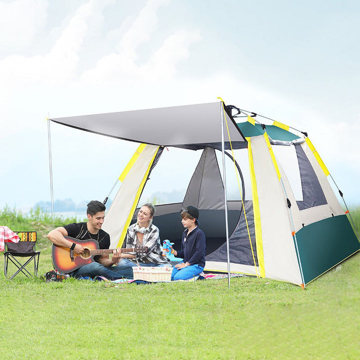 Discover the Ultimate Camping Experience with the Automatic Tent Outdoor Camping Barbecue