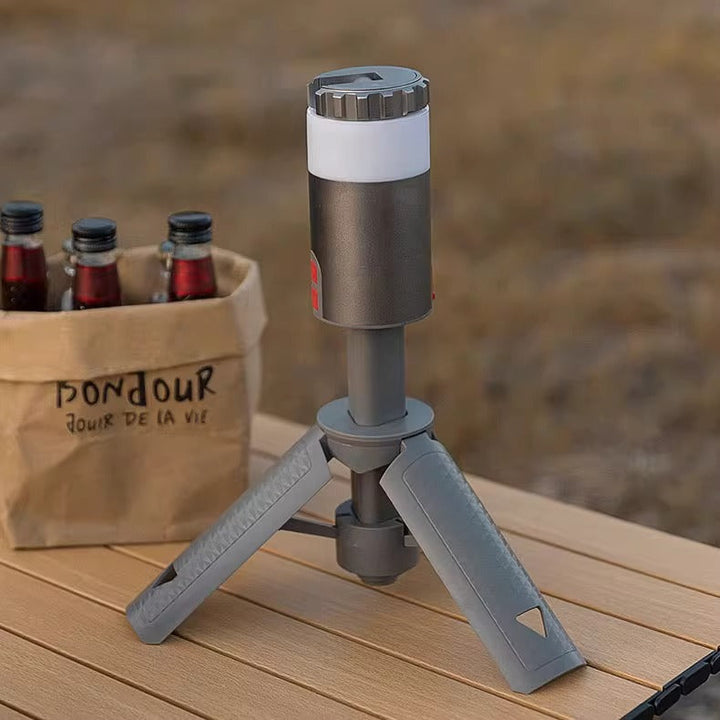 Illuminate Your Adventures with the Portable Multi Functional Aluminum Camping Lantern
