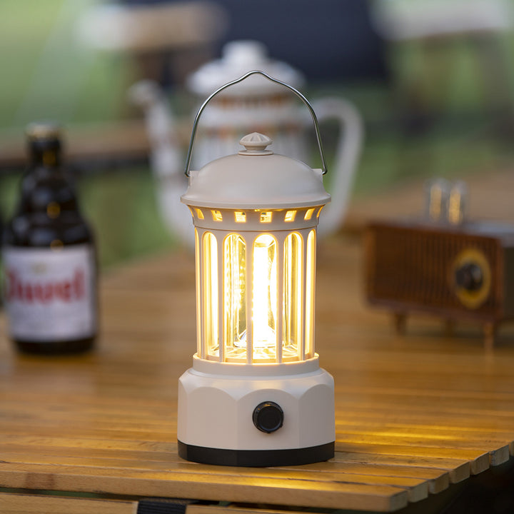 COB Portable Retro Camping Lantern