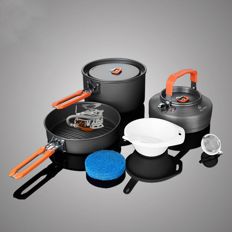 Fire Maple Feast 2 Portable Camping Cookware Set For 2-3 People