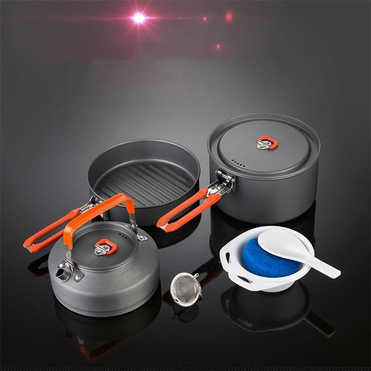 Fire Maple Feast 2 Portable Camping Cookware Set For 2-3 People