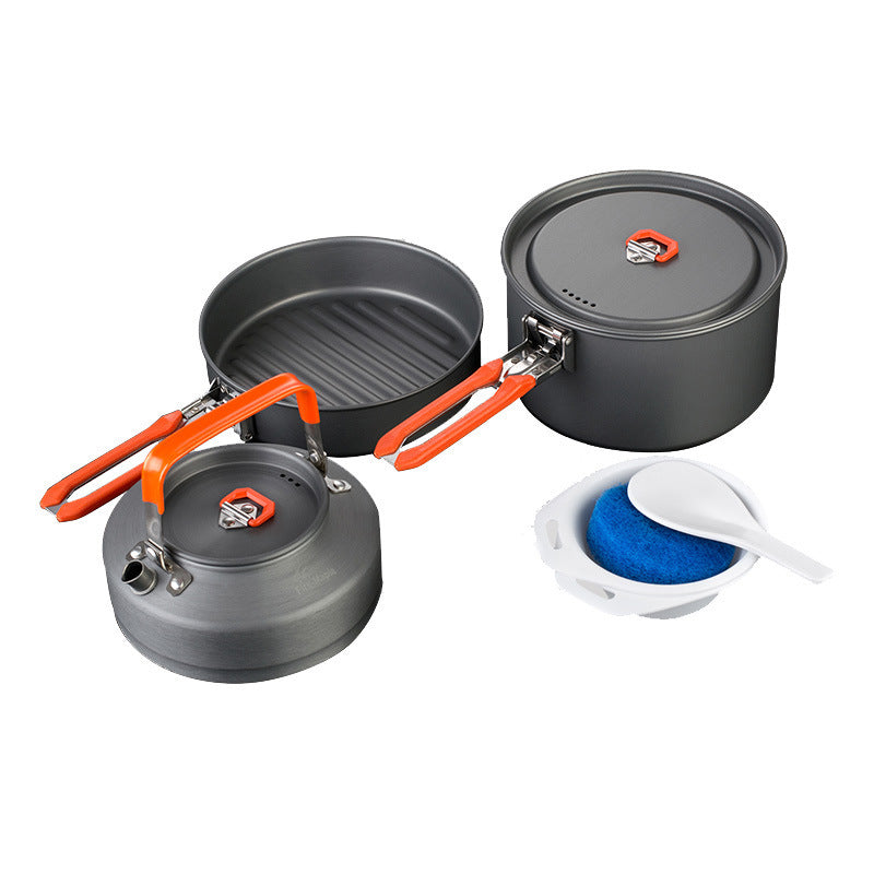 Fire Maple Feast 2 Portable Camping Cookware Set For 2-3 People