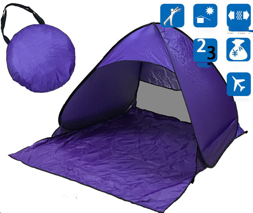 Quick-Setup Outdoor Beach Sunscreen Camping Tent
