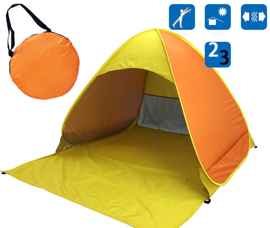 Quick-Setup Outdoor Beach Sunscreen Camping Tent