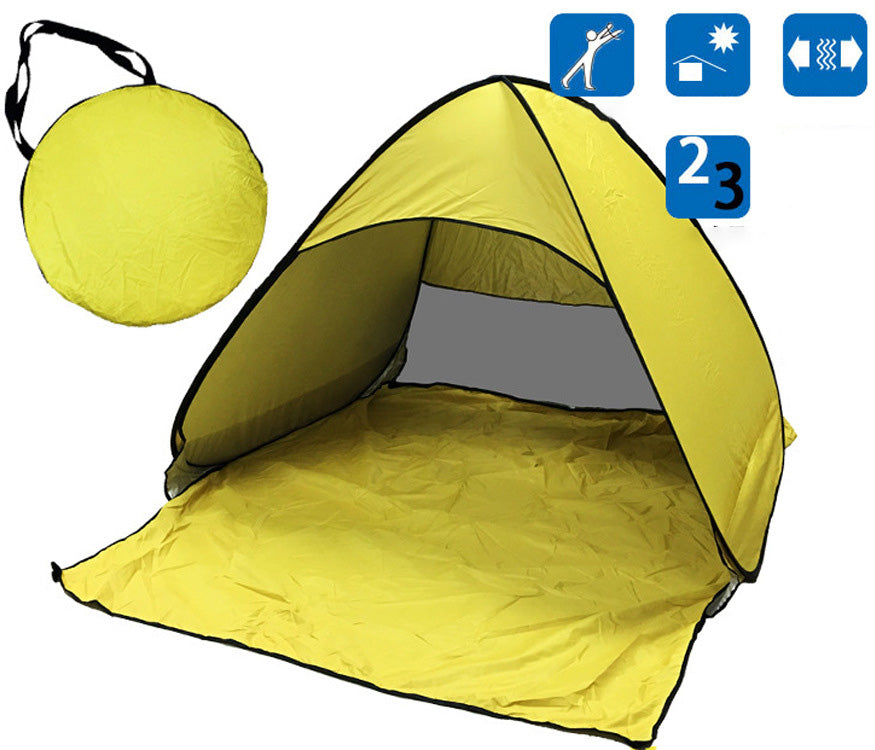Quick-Setup Outdoor Beach Sunscreen Camping Tent