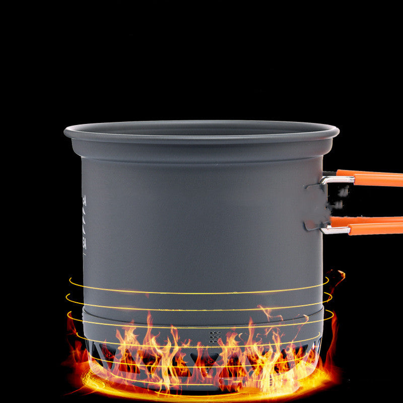 Widesea Camping Cookware Outdoor Travel Pot Utensil Set