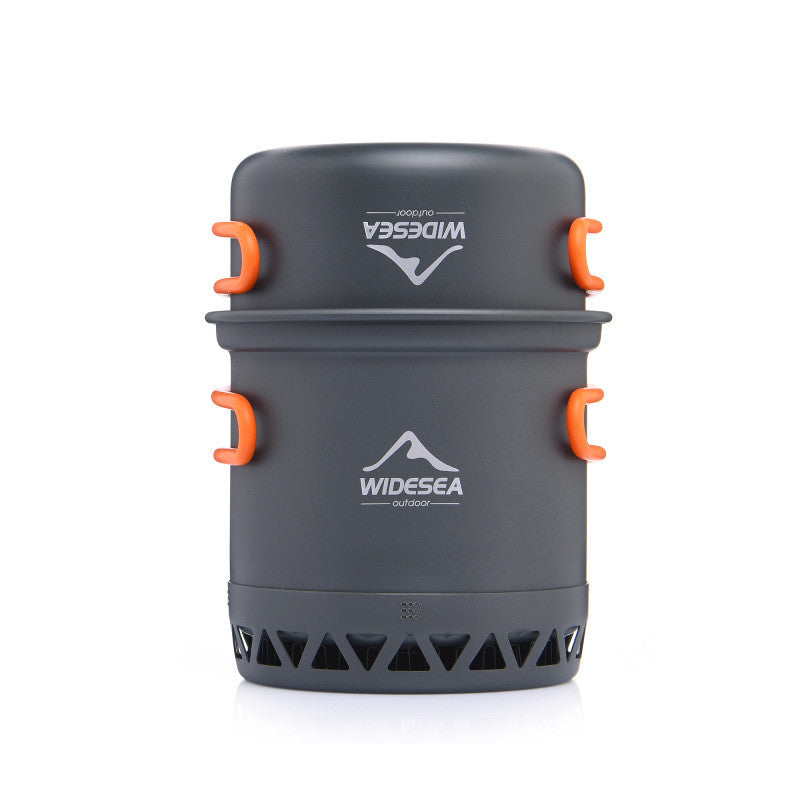Widesea Camping Cookware Outdoor Travel Pot Utensil Set