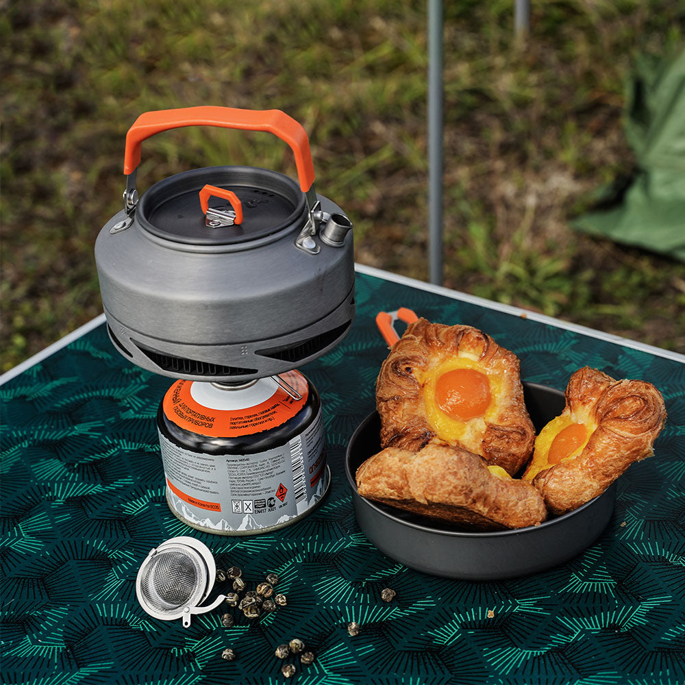 Portable Outdoor Camping Picnic Cookware Set Heat Resistant Set