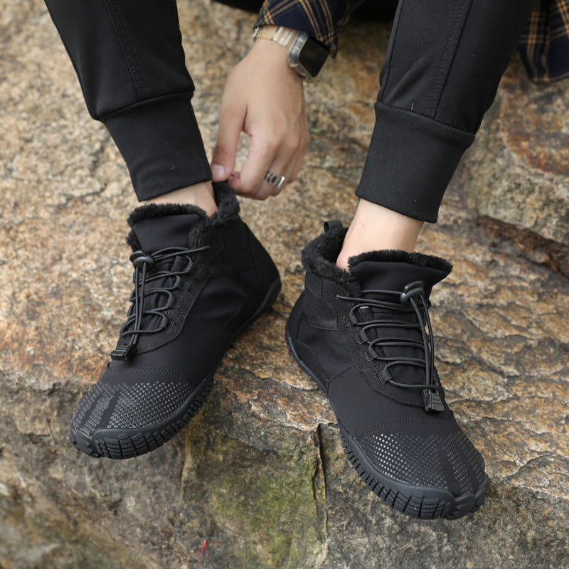 Waterproof Fleece-Lined Non-Slip Winter Hiking Shoes