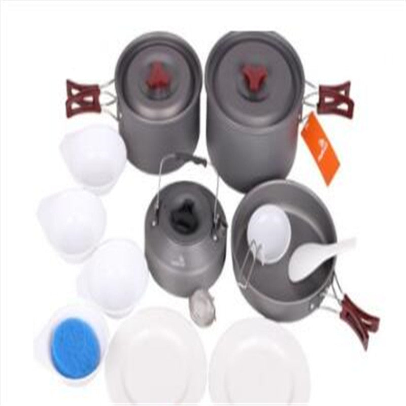 Camping Picnic Cookware Pot Set Outdoor Cooking Set