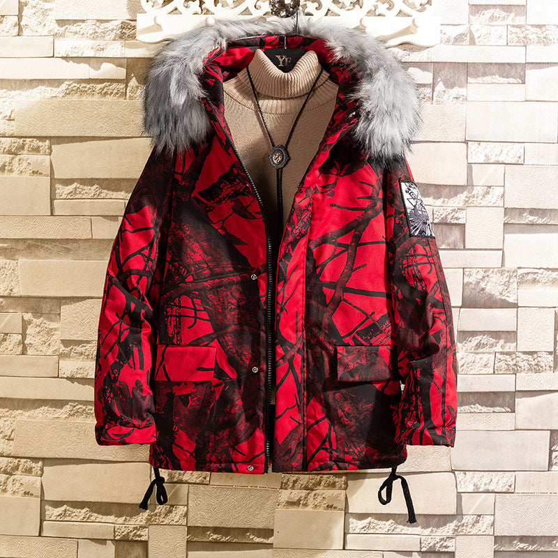 Camouflage Hip Hop Hooded Jacket