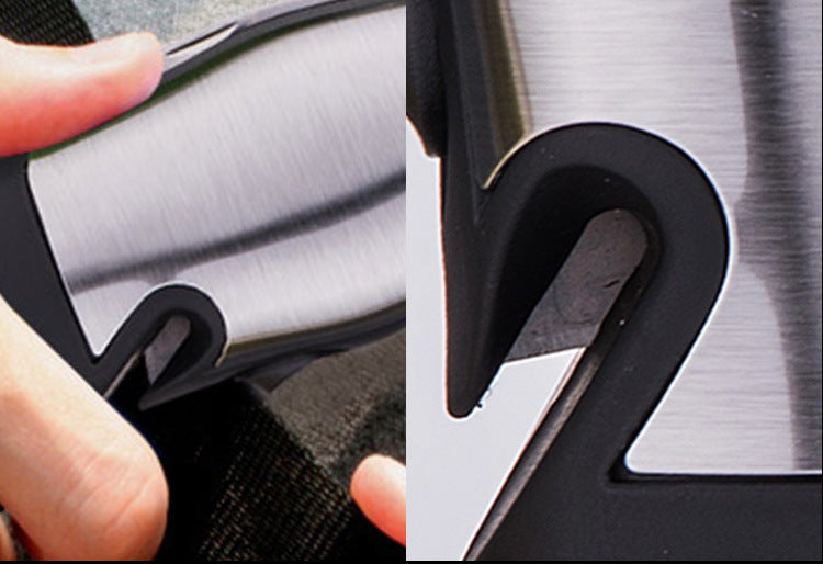 Multi-Function LED Camping Flashlight Escape Hammer
