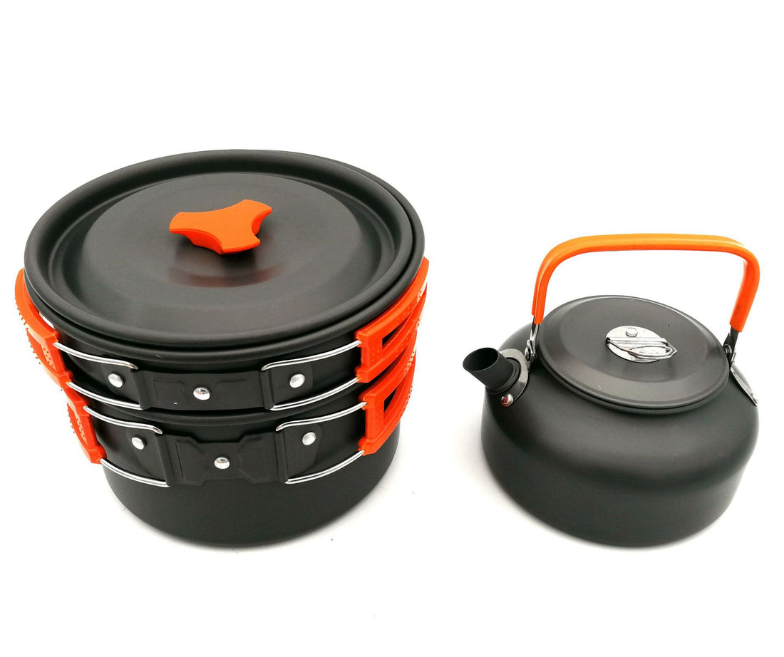 Camping Cookware Travel Cutlery Utensil Set Hiking Picnic Kit