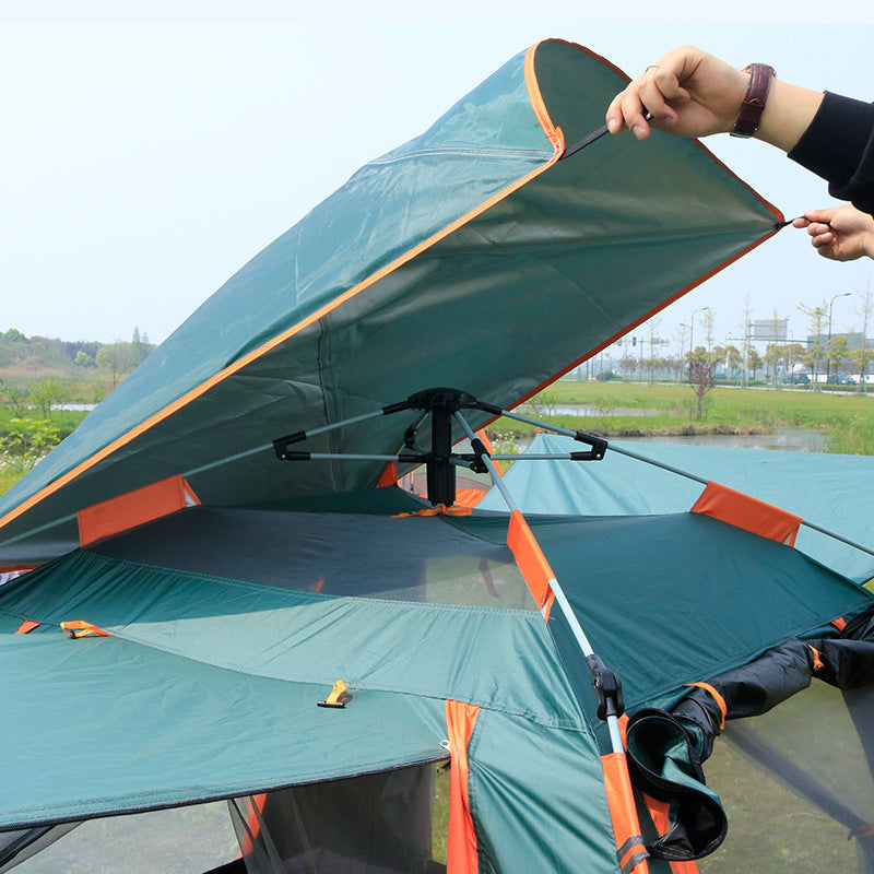 Automatic Quick-Open Waterproof Multi-Person Camping Tent