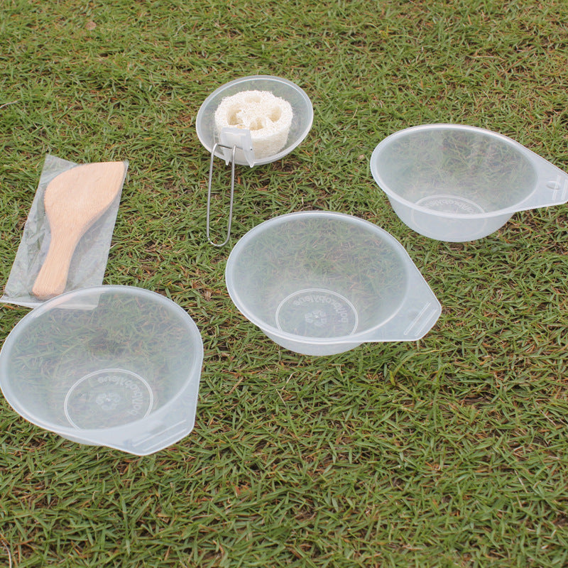 Portable Camping Cookware Set Non Stick Pan Pot Bowl Set 2 To 3 Person