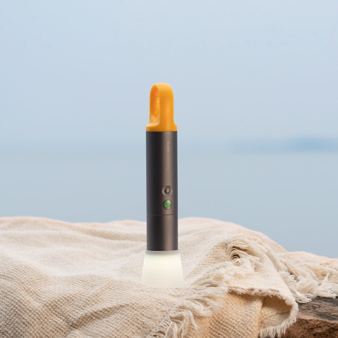 High-Lumen Zoom Camping Flashlight Long Battery Life