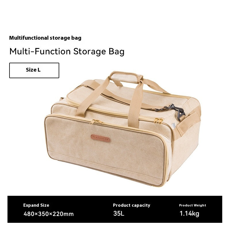 Camping Cookware Set With Stove And Storage Bag