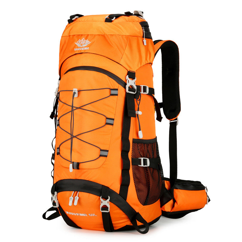 60L Large Capacity Outdoor Hiking Camping Backpack