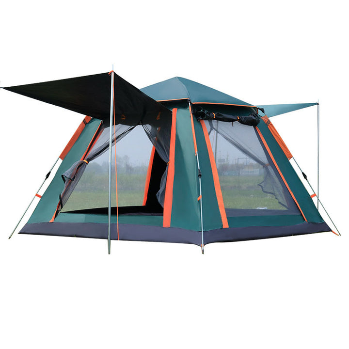 Automatic Quick-Open Waterproof Multi-Person Camping Tent