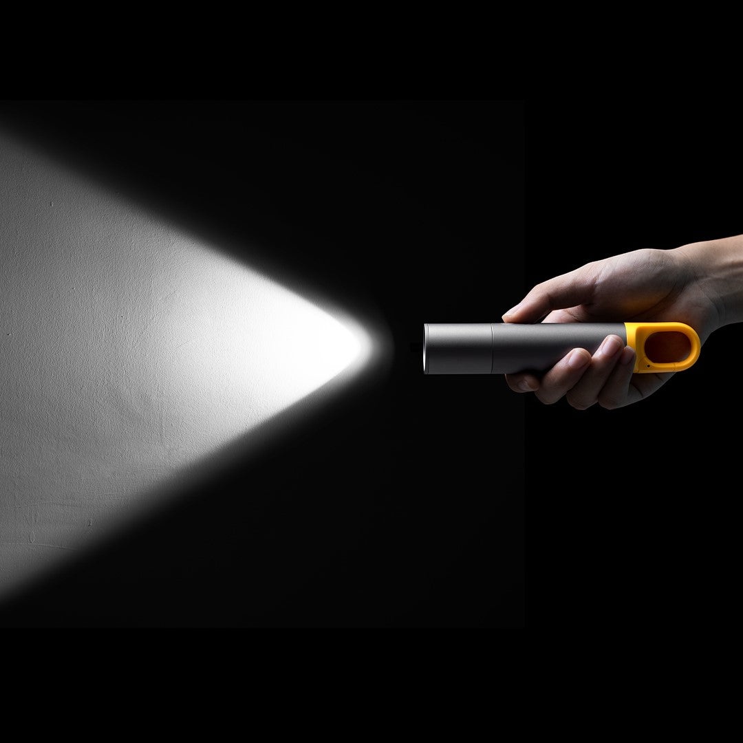 High-Lumen Zoom Camping Flashlight Long Battery Life