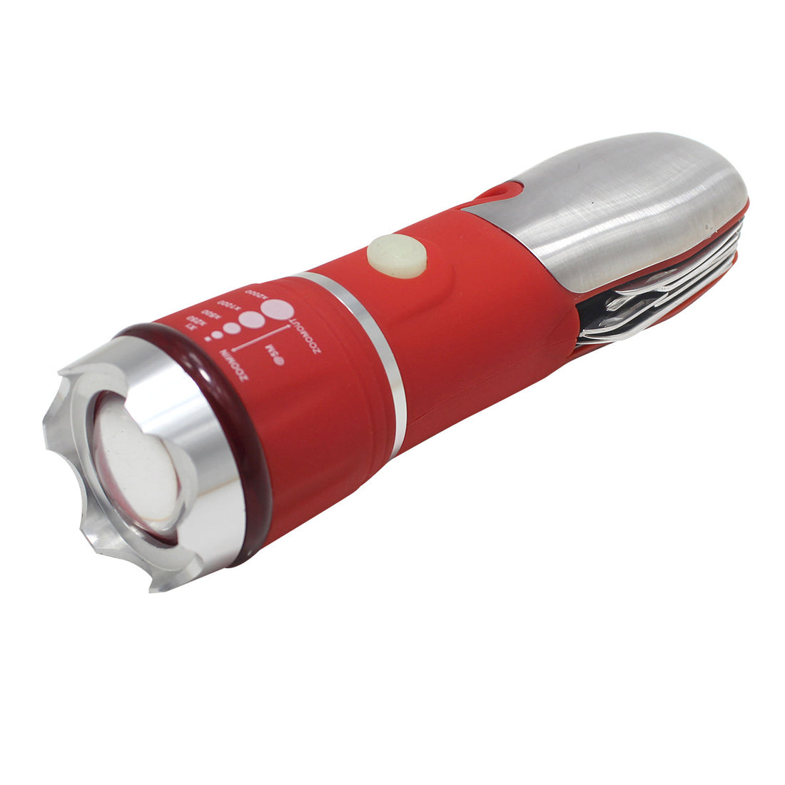 Multi-Function LED Camping Flashlight Escape Hammer