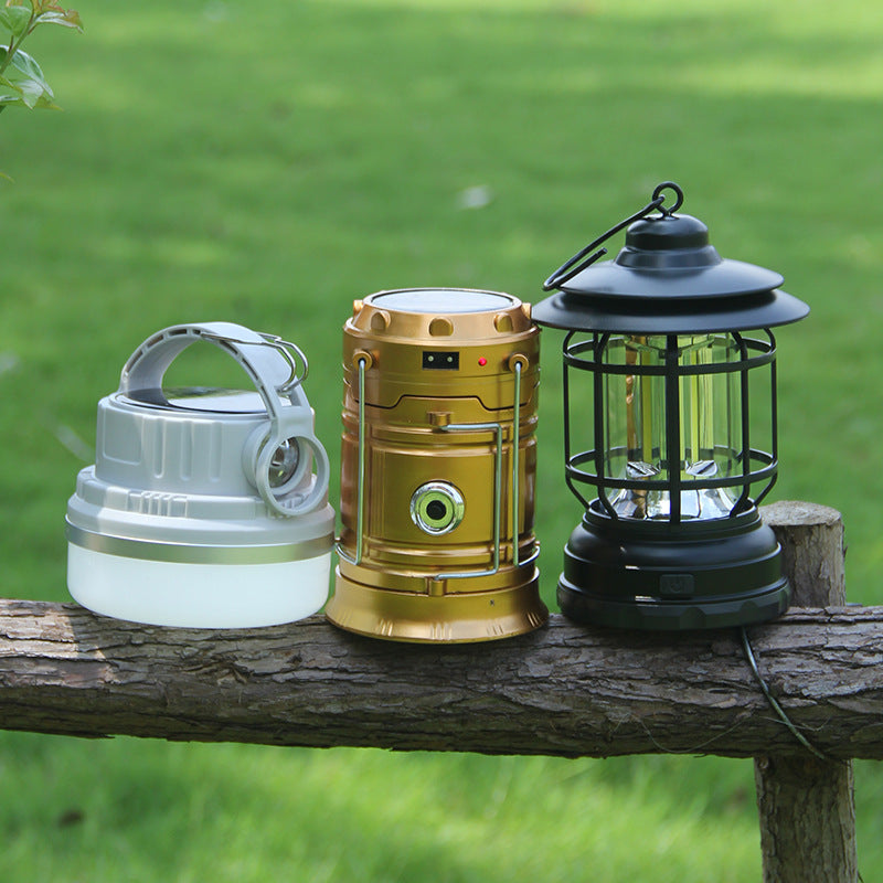 Vintage Rechargeable Camping Lantern