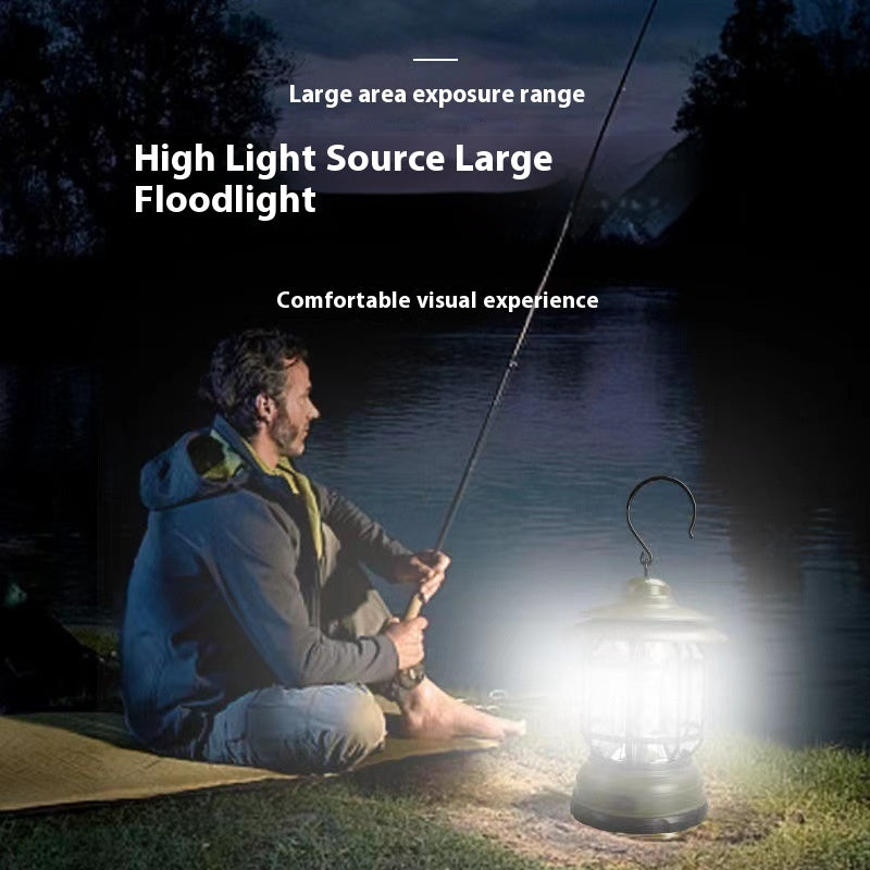 Portable Super Bright Camping Headlamp Barn Lantern Booth Lamp