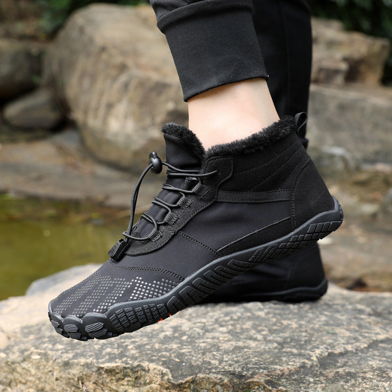 Waterproof Fleece-Lined Non-Slip Winter Hiking Shoes