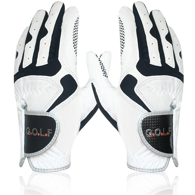 Microfiber Non-Slip Breathable Golf Gloves