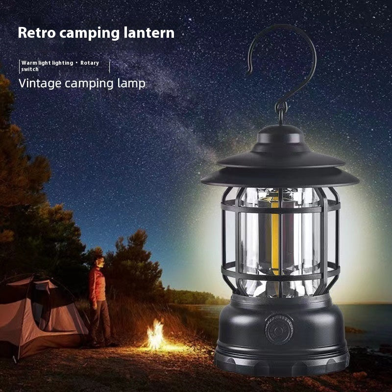 Portable Super Bright Camping Headlamp Barn Lantern Booth Lamp