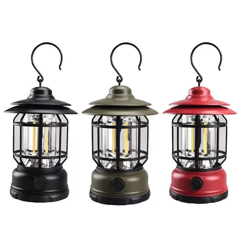 Portable Super Bright Camping Headlamp Barn Lantern Booth Lamp