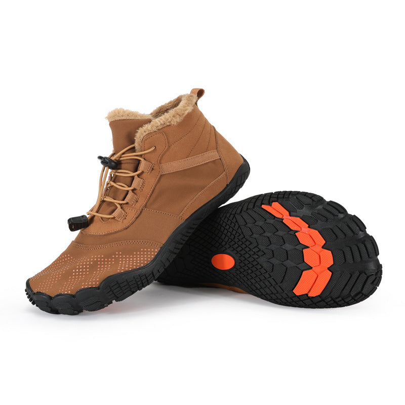 Waterproof Fleece-Lined Non-Slip Winter Hiking Shoes