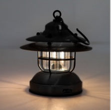 Retro Outdoor Camping USB Rechargeable Lantern Tent Light L-088