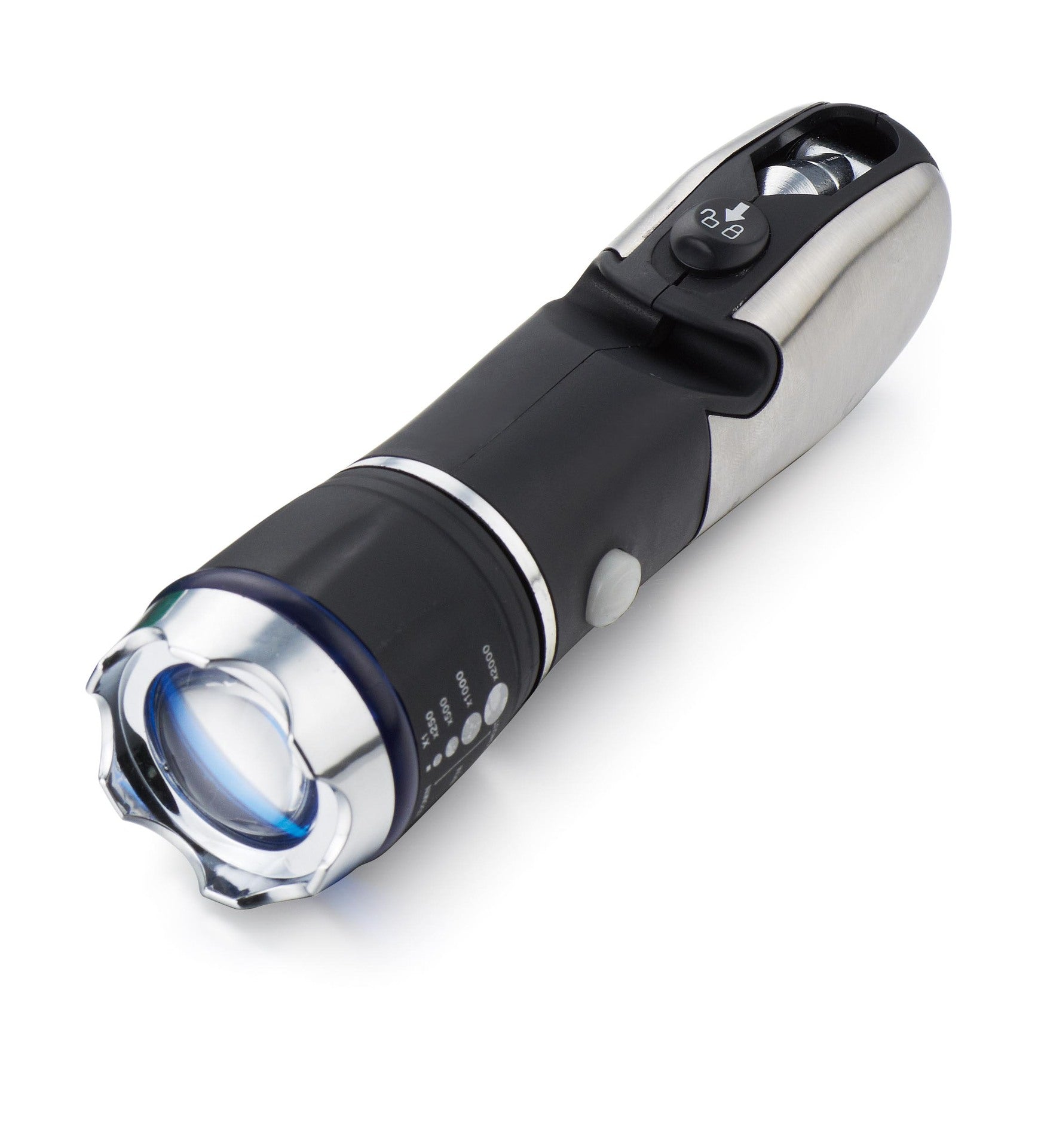 Multi-Function LED Camping Flashlight Escape Hammer