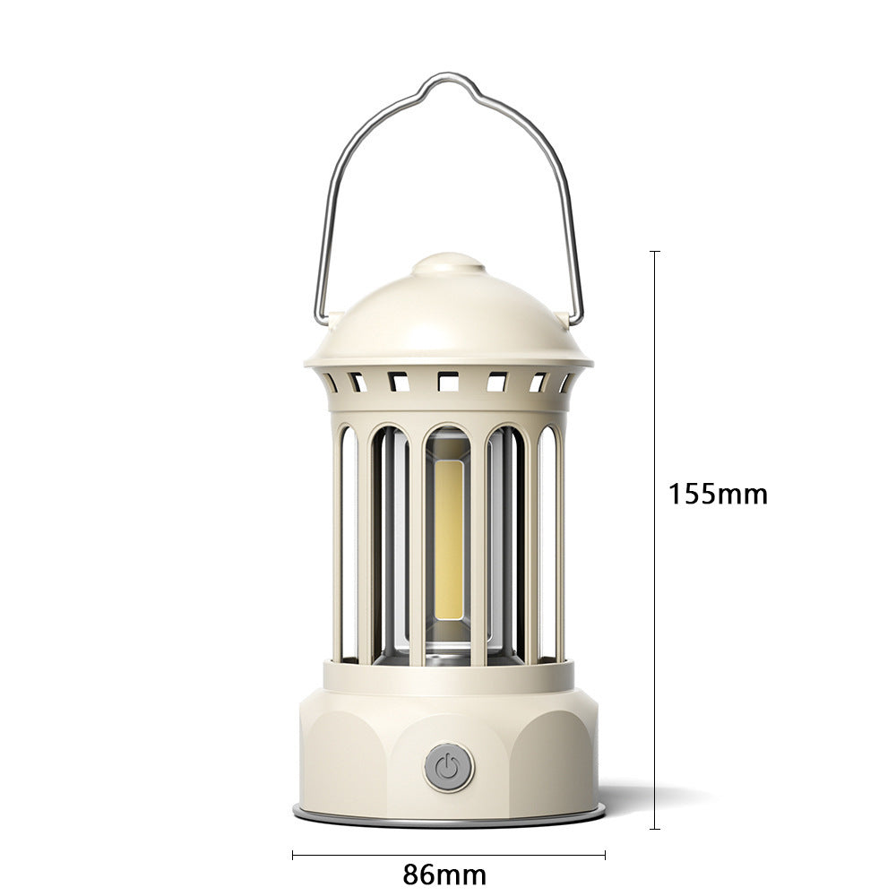 COB Portable Retro Camping Lantern