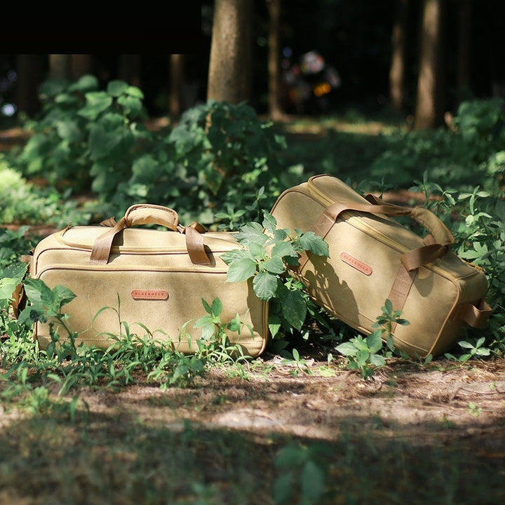 Camping Cookware Set With Stove And Storage Bag