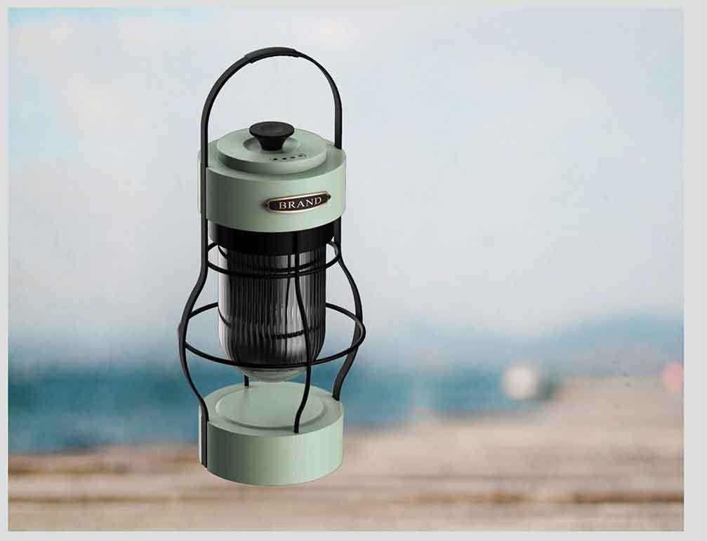 Vintage USB Rechargeable Camping Lantern